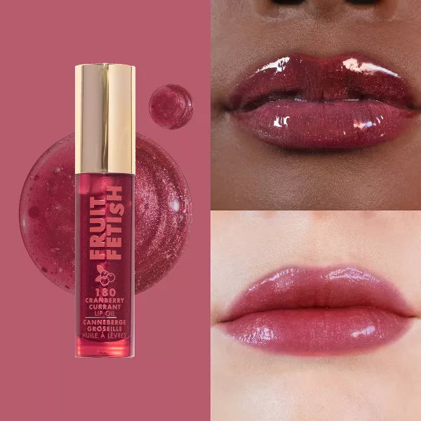 Milani Fruit Fetish Lip Oil - 180 Cranberry Currant, 0.135 fl oz-717489001441-LR-356711-5-LR eShop