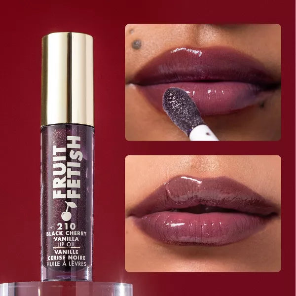 Milani Fruit Fetish Lip Oil - 210 Black Cherry Vanilla, 0.135 fl oz-717489003339-LR-356755-5-LR eShop