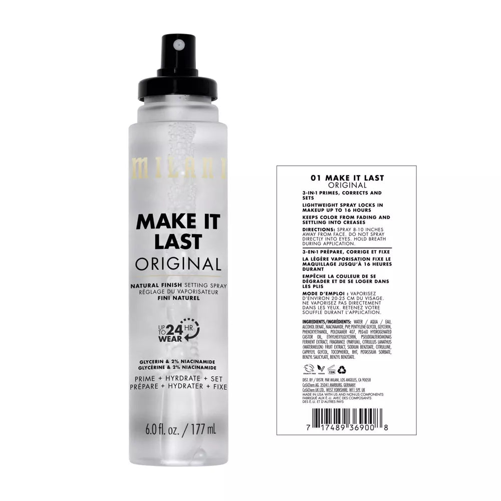 Milani Make It Last Original Natural Finish Setting Spray, 6 oz.-717489369008-LR-360141-5-LR eShop