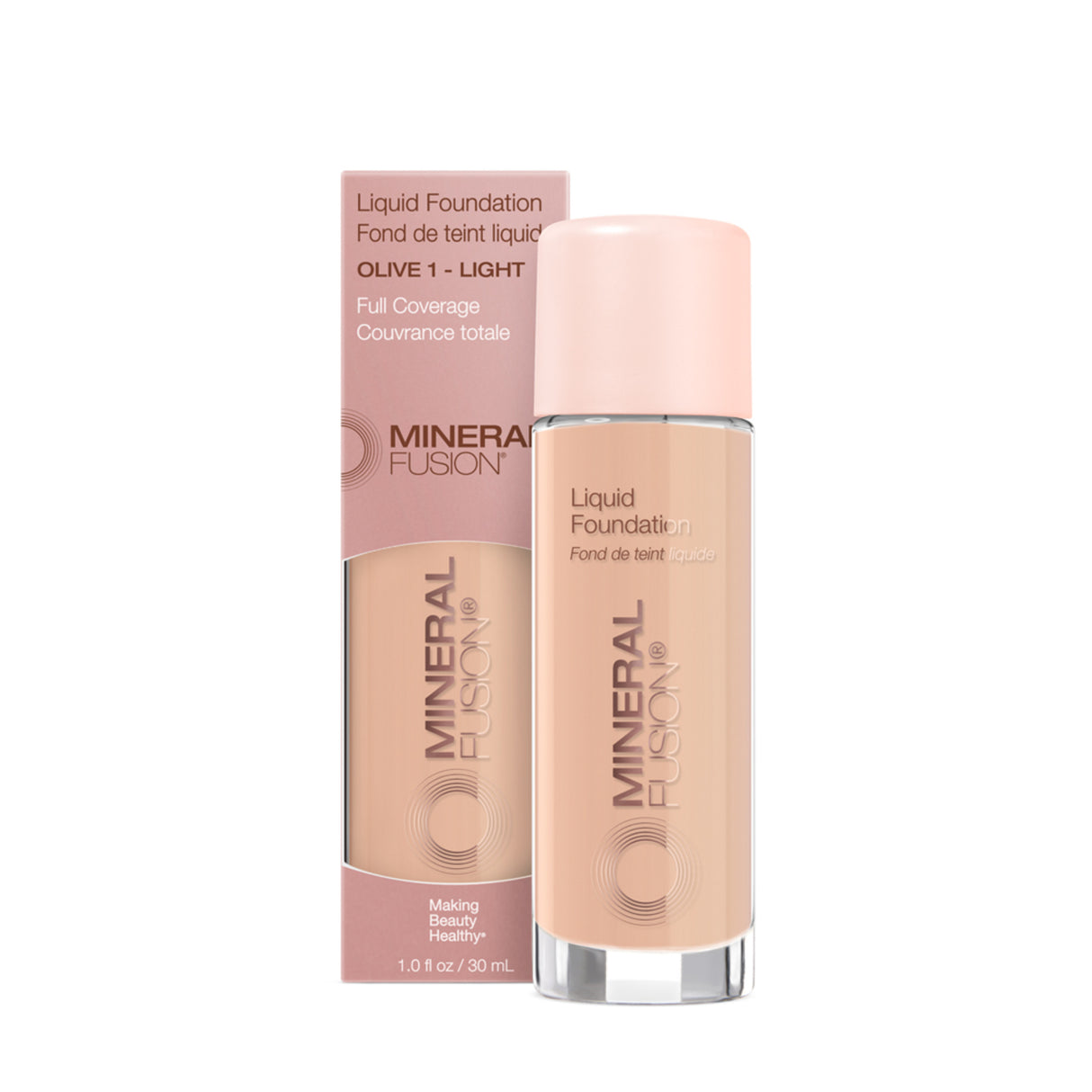 Mineral Fusion Liquid Foundation - Olive 1, Light-840187702850-LR-346951-4-LR eShop