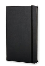 Moleskine Classic Notebook, Hard Cover, Large, 5 X 8.25, College Ruled, 96 Sheets, Black-978888370112-LR-350042-1-LR eShop