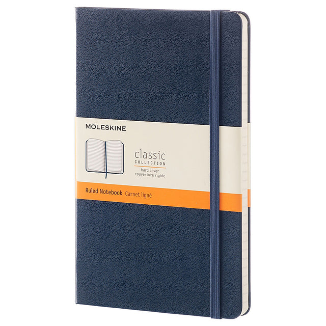 Moleskine Composition Notebook, Hard Cover, College Ruled, 240 Sheets, 5" X 8" - Blue-8051272893601-LR-350272-1-LR eShop