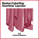 Revlon ColorStay Overtime Lipcolor - Unlimited Mulberry, 0.07 fl oz