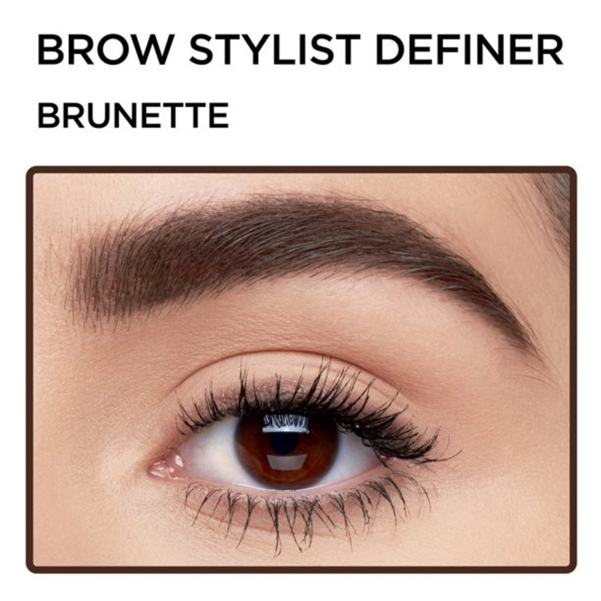 L'Oreal Paris Brow Stylist Definer Waterproof Eyebrow Mechanical Pencil, Brunette, 0.003 oz.