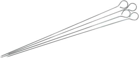 Mr. Bar-B-Q 15 Inch Chrome BBQ Skewers, 4-Piece-076903020025-LR-354464-2-LR eShop