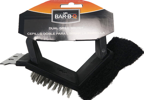 Mr. Bar-B-Q Dual Head Grill Brush Scrub Pad and Scraper-076903603198-LR-354304-1-LR eShop