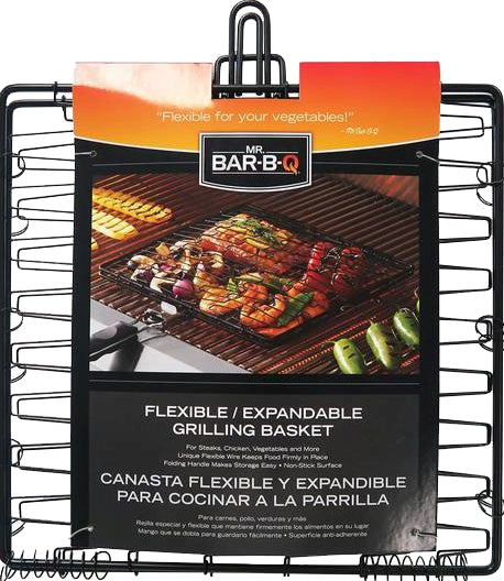Mr. Bar-B-Q Non-Stick Flex Grilling Basket With Folding Handle-076903066207-LR-354286-1-LR eShop