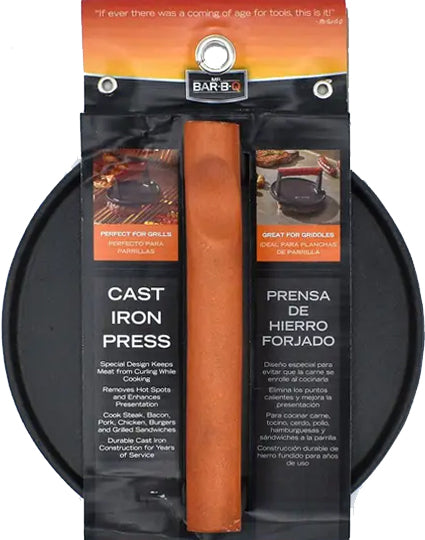 Mr. Bar-B-Q Pre-Seasoned Cast Iron Grill Meat Press-076903066818-LR-354287-1-LR eShop