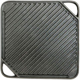 Mr. Bar-B-Q Reversible Pre-Seasoned Cast Iron Griddle, Small-076903081026-LR-354292-2-LR eShop
