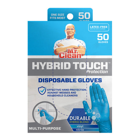 Mr. Clean Disposable Gloves Extra Strength Latex Free - 50 Ct-011171438790-LR-349285-1-LR eShop