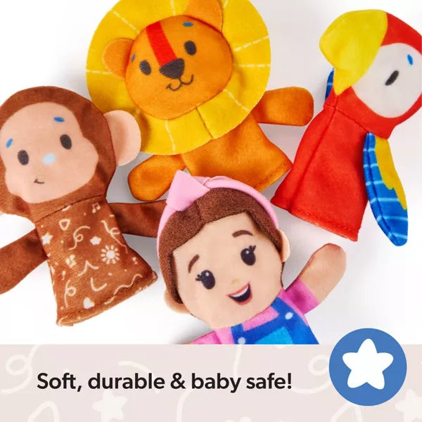 Ms. Rachel Finger Zoo Puppet Friends Set, 4 count-681147068186-LR-357551-4-LR eShop