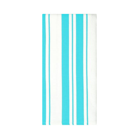 MUkitchen 100% Classic Stripe Towel - Aquamarine, 20"x30"-813278023806-LR-319048-1-LR eShop