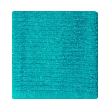MUkitchen 100% Cotton Ridged Solid Cloth - Aquamarine, 12"x12"-813278023707-LR-321148-1-LR eShop