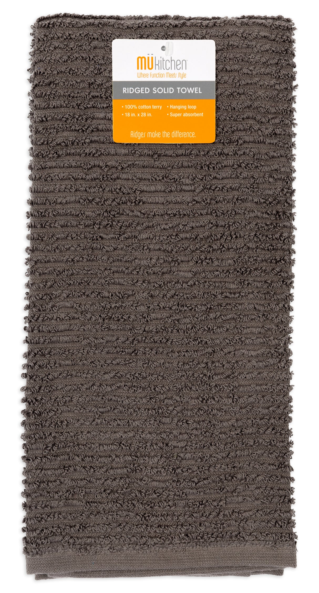 MÜkitchen Cotton Ridged Dish Cloth - Platinum-813278020072-LR-321146-1-LR eShop