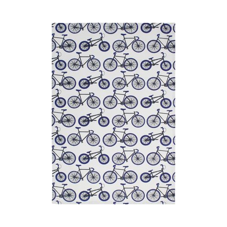 MUkitchen Designer Print 100% Cotton Towel - Biking, 20"x30"-813278028009-LR-335006-1-LR eShop