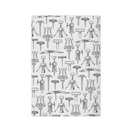 MUkitchen Designer Print 100% Cotton Towel - Corkscrews, 20"x30"-810042570269-LR-338388-1-LR eShop
