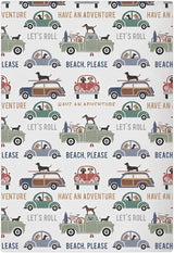 MUkitchen Designer Print Cotton Tea Towel - Beach Bums-810042570207-LR-350811-1-LR eShop