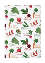 MUkitchen Designer Print Cotton Tea Towel - Funny Veggies-810042575738-LR-350797-1-LR eShop