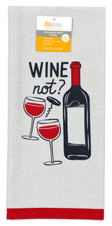 MÜkitchen Designer Print Cotton Tea Towel - Wine Not-813278028726-LR-332954-1-LR eShop