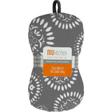 MUkitchen Durable Microfiber Sponge with Scrubber - Medallion Gray-813278020010-LR-292382-1-LR eShop