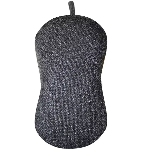 MUkitchen Durable Microfiber Sponge with Scrubber - Medallion Gray-813278020010-LR-292382-2-LR eShop