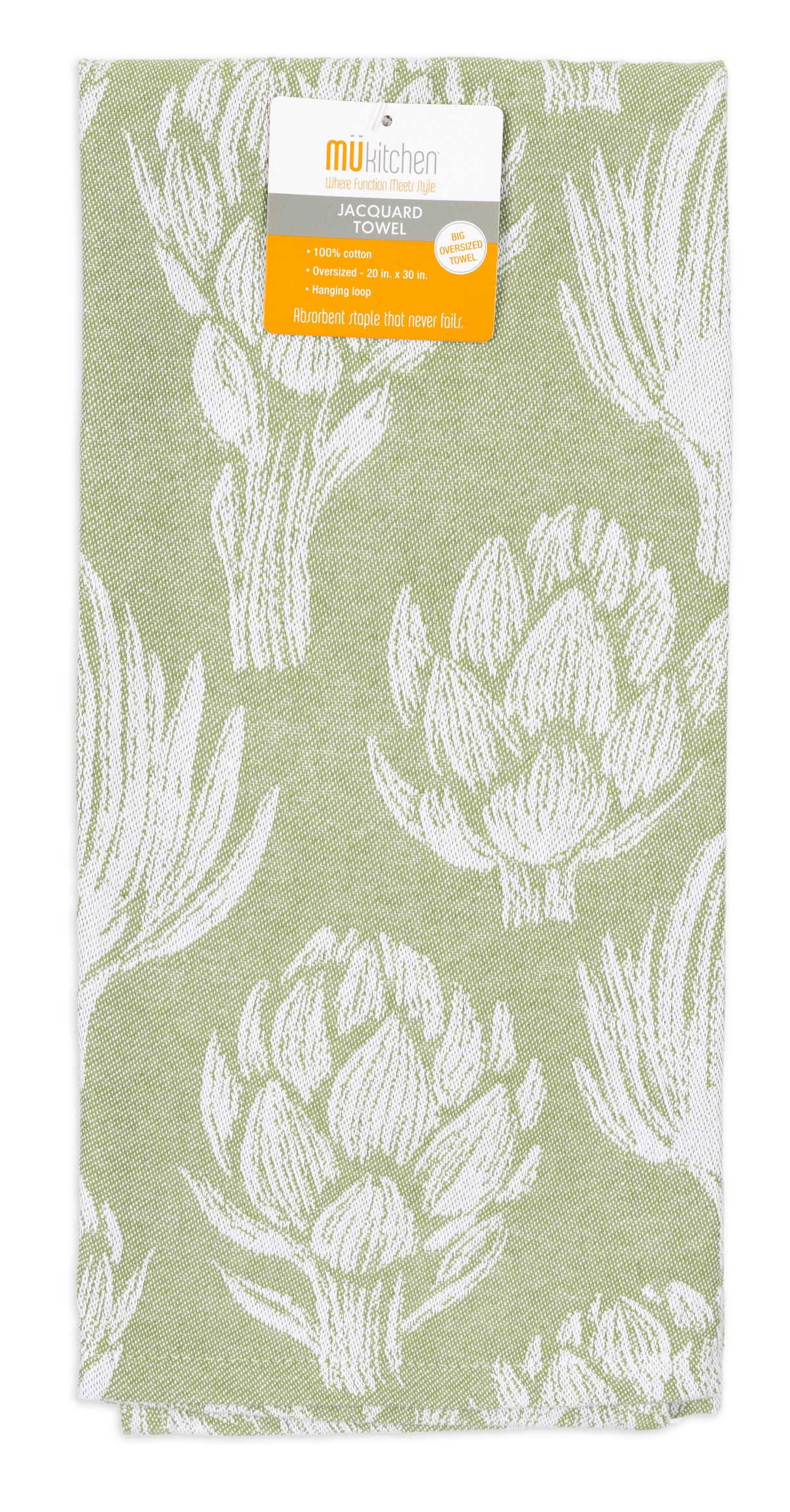 MÜkitchen Jacquard Woven Towel - Artichokes-810042579040-LR-350798-1-LR eShop