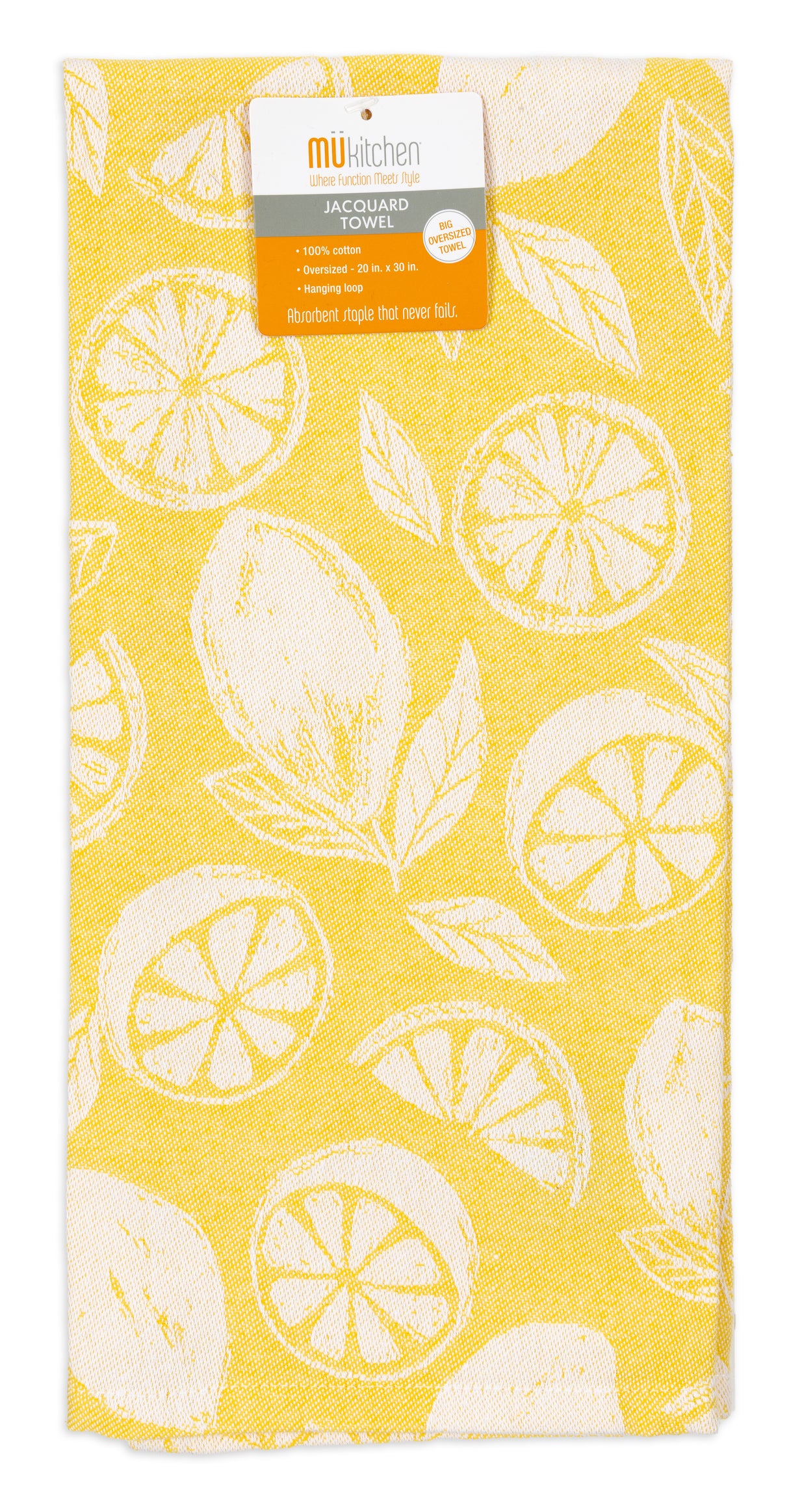 MÜkitchen Jacquard Woven Towel - Lemon Zest-810042576353-LR-350800-1-LR eShop