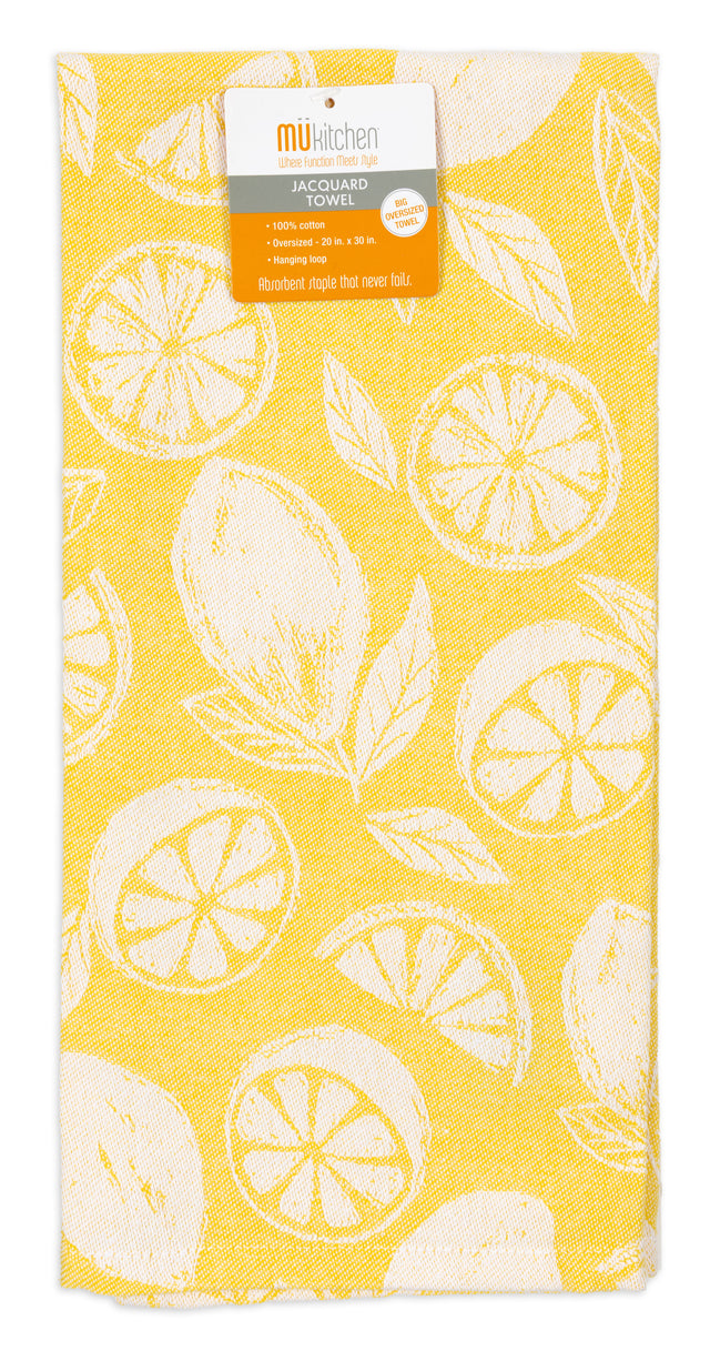 MÜkitchen Jacquard Woven Towel - Lemon Zest-810042576353-LR-350800-1-LR eShop