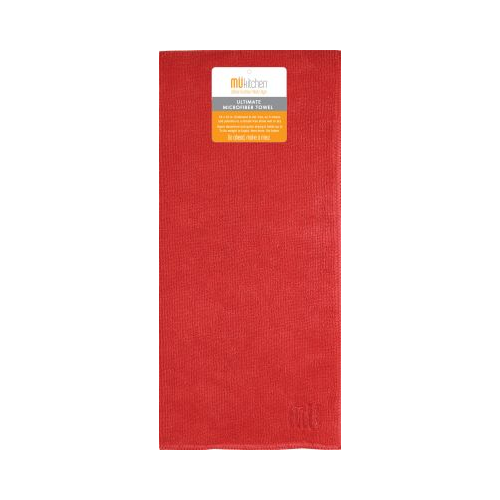MUkitchen Microfiber Dishtowel - Crimson, 16"x24"-811700013012-LR-292376-1-LR eShop