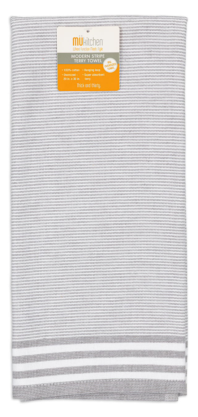 MÜkitchen Modern Terry Towel - Stainless-810042579255-LR-350809-1-LR eShop