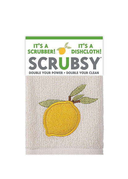 MUkitchen Scrubsy Dish Cloth & Scrubber - Lemon Tree-810042572621-LR-349775-1-LR eShop