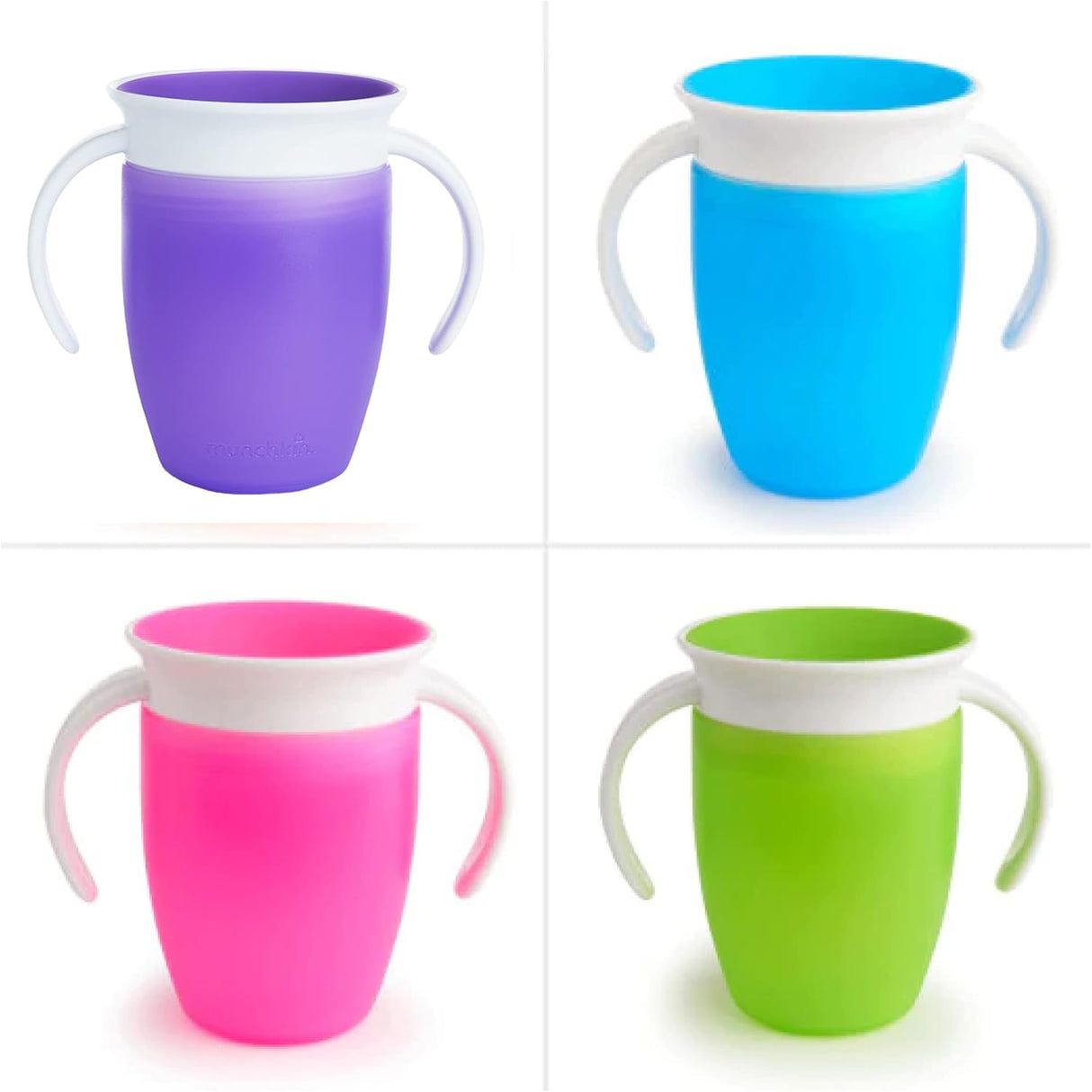 Munchkin Miracle 360 ° Trainer Cup Assorted Colors - 2 pack, 7 Oz-735282211362-LR-331086-4-LR eShop