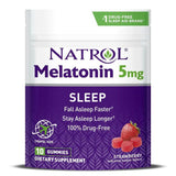 NATROL Melatonin Gummies - Strawberry Flavor, 10 Gummies-047469079789-LR-356192-1-LR eShop