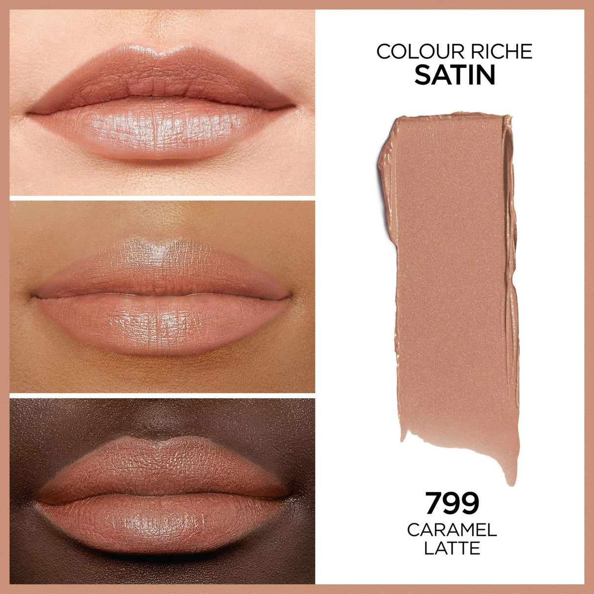 CLR RCH LIP CARAMEL LATTE