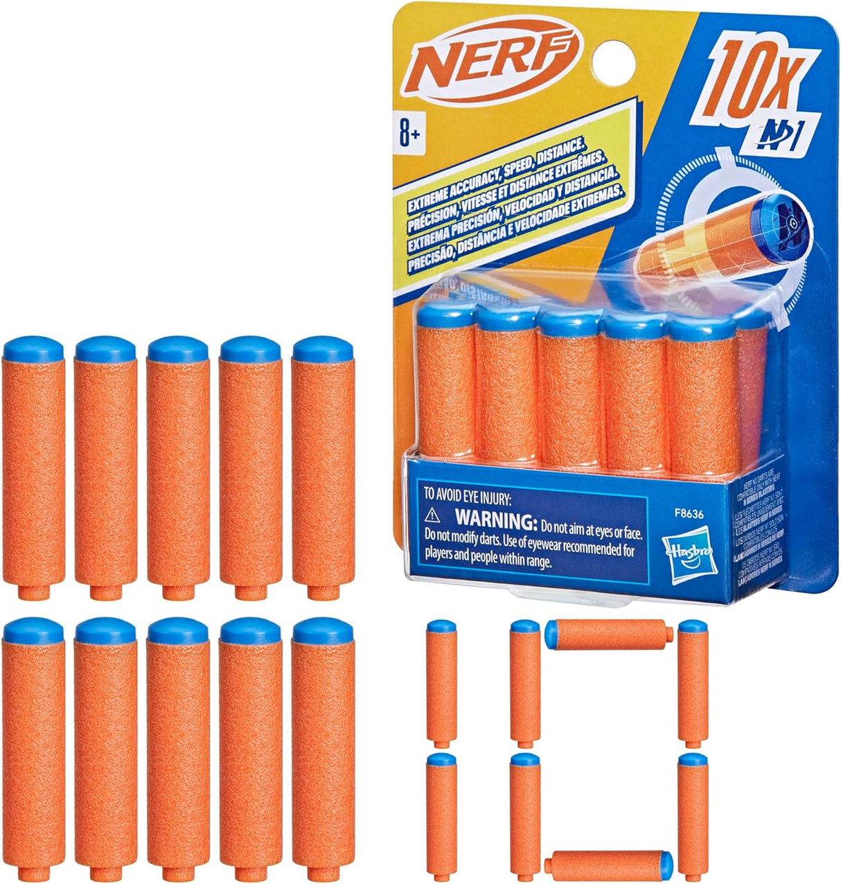 Nerf N Series N1 Darts, 10 Count Refill-195166248240-LR-357887-3-LR eShop