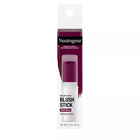 Neutrogena Healthy Glow Creamy Blush Stick Makeup - Rich Berry, 0.3 oz-086800161257-LR-359864-1-LR eShop