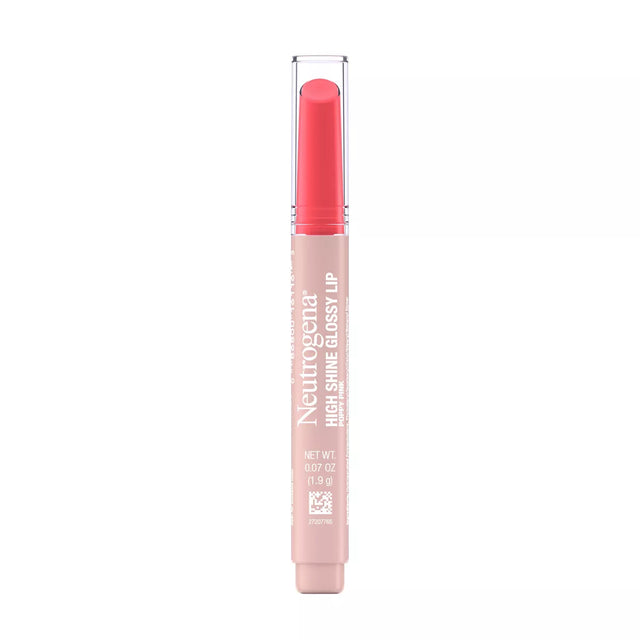 Neutrogena High Shine Glossy Lip Balm - Poppy Pink-086800161165-LR-356780-1-LR eShop