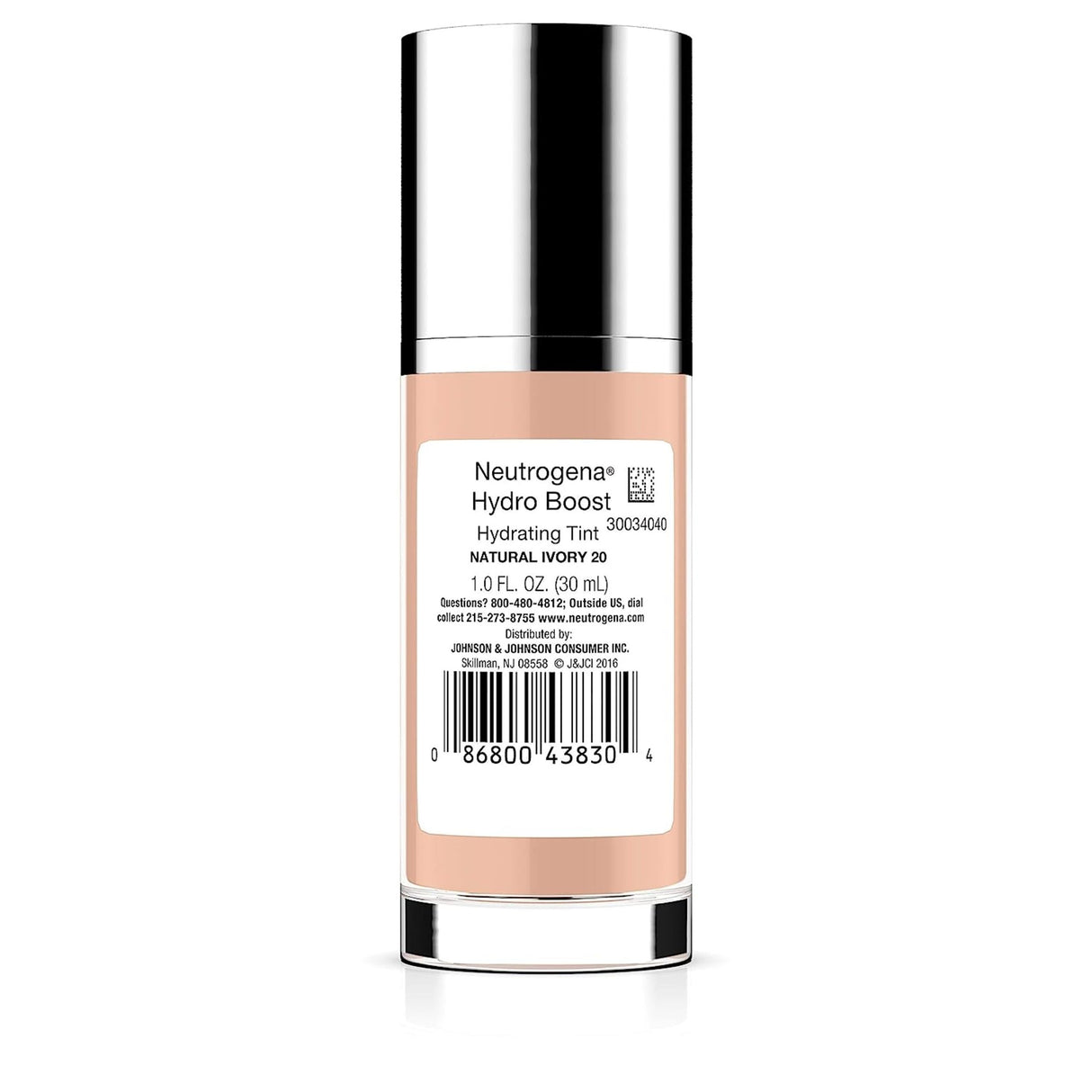 Neutrogena Hydro Boost Hydrating Tint, 20 Natural Ivory, 1.0 fl. oz-086800438304-LR-308886-2-LR eShop