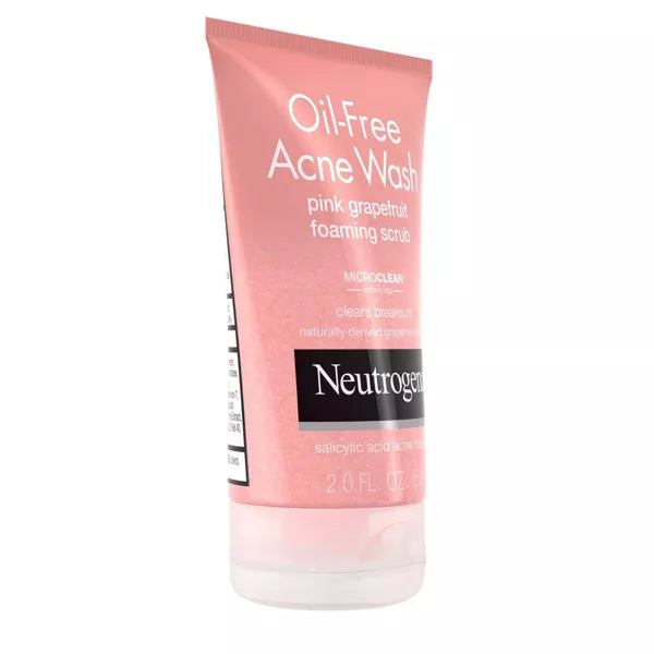 Neutrogena Oil Free Pink Grapefruit Acne Face Wash with Vitamin C, Travel Size-070501112731-LR-358668-3-LR eShop