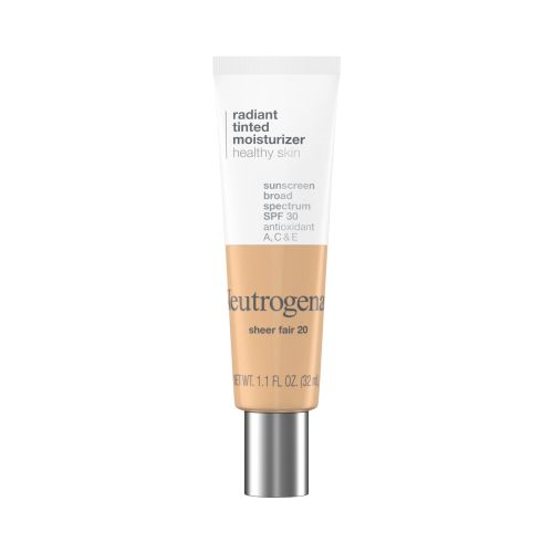 Neutrogena Radiant Tinted Face Moisturizer, Sheer Fair 20, 1.1 fl. oz-086800161004-LR-334505-1-LR eShop
