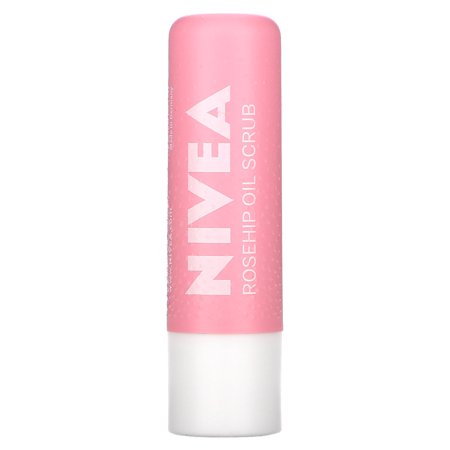 NIVEA 2-in-1 Wild Rose Lip Balm and Lip Scrub, Lip Exfoliator, 0.17 Oz Stick-072140026745-LR-363495-2-LR eShop
