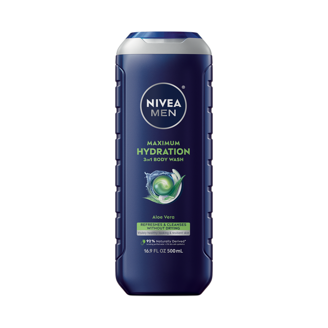 Mem Hyd NIVEA MEN Maximum Hydration Men's Body Wash, 16.9 oz – L&R eShop