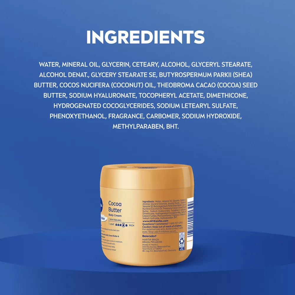 NIVEA Cocoa Butter Body Cream for Dry Skin, 16 oz-072140021399-LR-362638-8-LR eShop