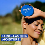 NIVEA Creme Moisturizing Body, Hand and Face Cream in Classic Tin - Fresh, 1 oz-072140801014-LR-252111-4-LR eShop