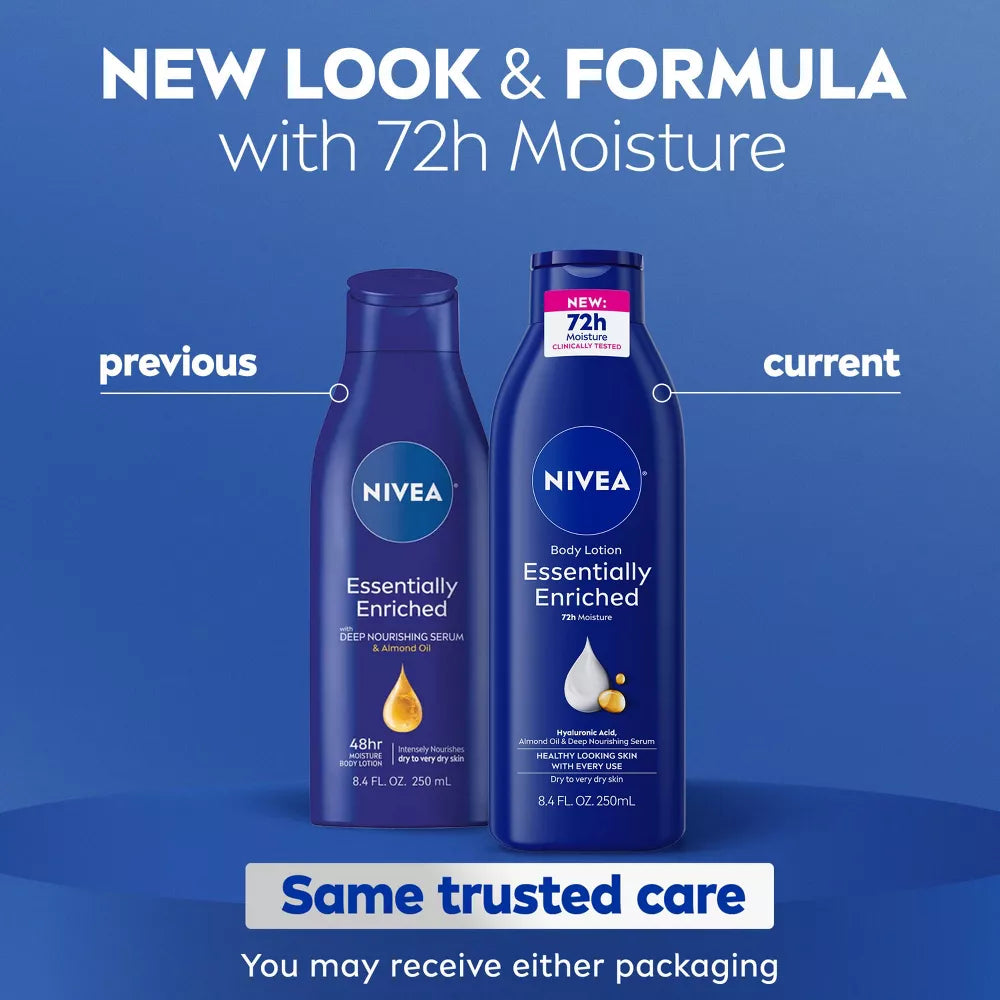 NIVEA Essential Enriched Body Lotion, 8.4 oz-072140802011-LR-362723-4-LR eShop