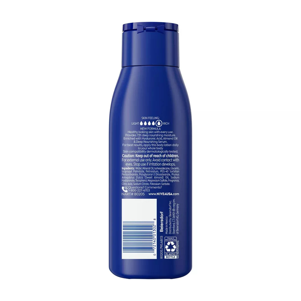 NIVEA Essentially Enriched Body Lotion - Fresh, 2.5 oz-072140013028-LR-309230-2-LR eShop
