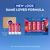NIVEA Lip Fruity Cuties Balm Stick Variety Pack - Cherry, Strawberry, Blackberry and Watermelon-072140026523-LR-362699-2-LR eShop