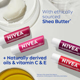 NIVEA Lip Fruity Cuties Balm Stick Variety Pack - Cherry, Strawberry, Blackberry and Watermelon-072140026523-LR-362699-8-LR eShop