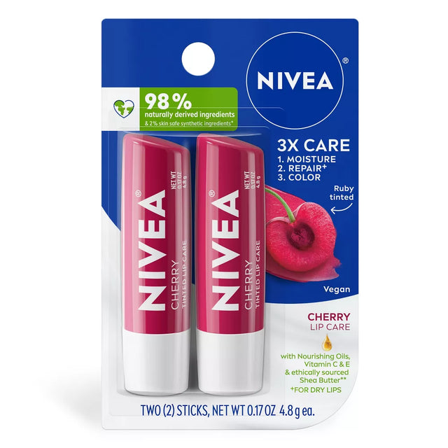 NIVEA Lip Lip Balm Duo - Cherry-072140040857-LR-362706-1-LR eShop