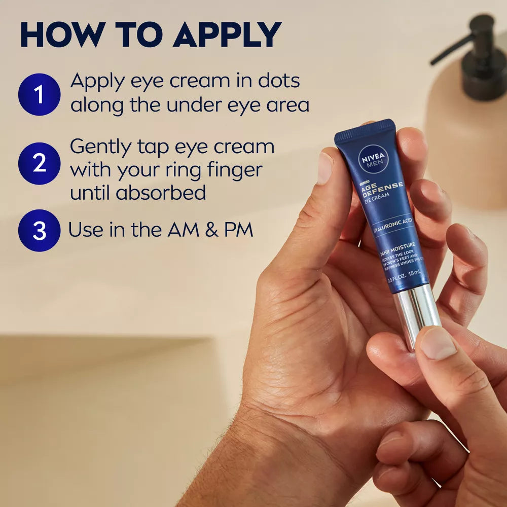 NIVEA MEN Age Defense Eye Cream, 0.5 oz-072140039530-LR-362704-8-LR eShop